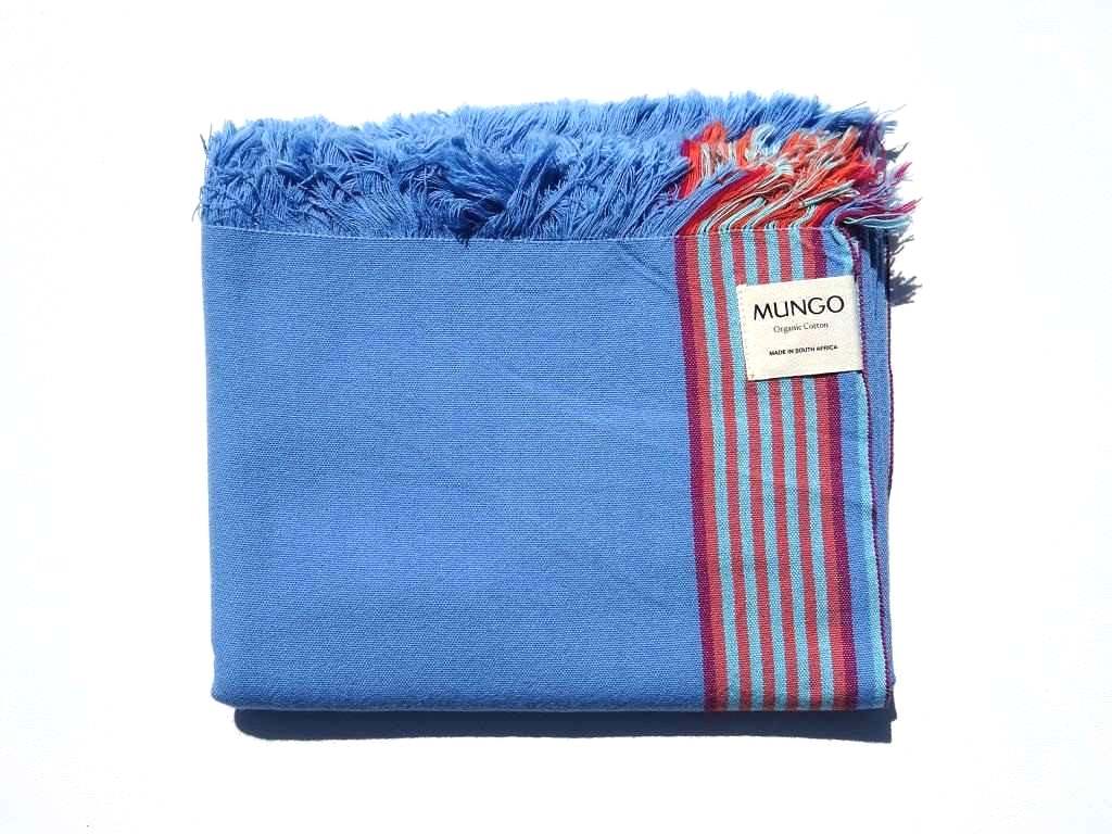Mungo Organic Ruti Kikoi Baumwolltuch "Topaz"