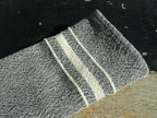 Barrydale Hand Weavers Contemporary Serviette Variegated Stripes "Charcoal"