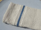 Barrydale Hand Weavers Country Serviette Variegated Stripes "Denim"