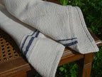 Barrydale Hand Weavers Country Towel Variegated Stripes "Navy"