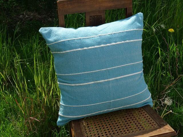 Barrydale Hand Weavers Kissenhülle Contemporary Range "Teal"