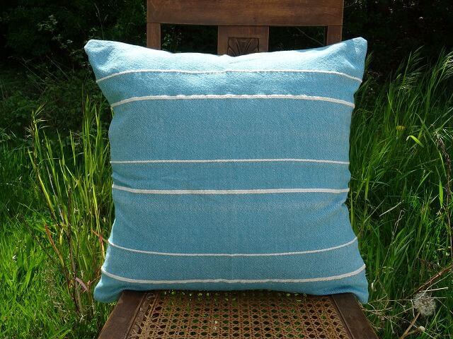 Barrydale Hand Weavers Kissenhülle Contemporary Range "Teal"
