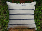 Barrydale Hand Weavers Kissenhülle Country Range "Navy Stripes"