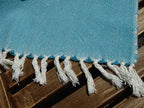 Barrydale Hand Weavers Large Towel Badetuch "Teal"