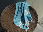 Barrydale Hand Weavers Large Towel Badetuch "Teal"