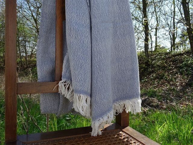 Barrydale Hand Weavers Schal Scarf "Indigo"