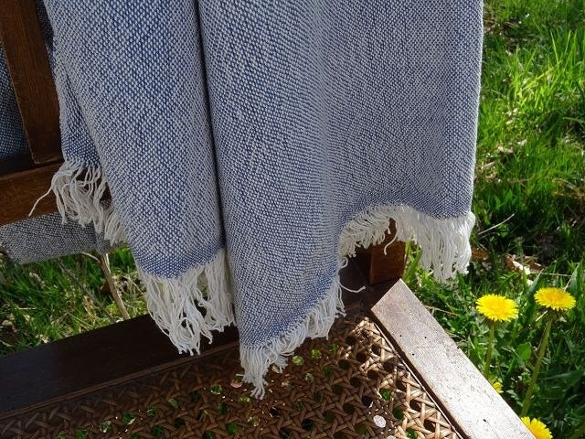 Barrydale Hand Weavers Schal Scarf "Indigo"