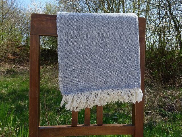 Barrydale Hand Weavers Schal Scarf "Indigo"