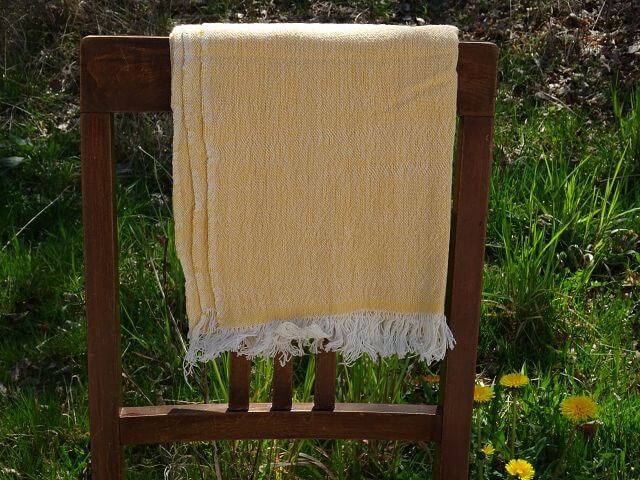 Barrydale Hand Weavers Schal Scarf "Yellow"