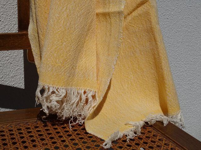 Barrydale Hand Weavers Schal Scarf "Yellow"