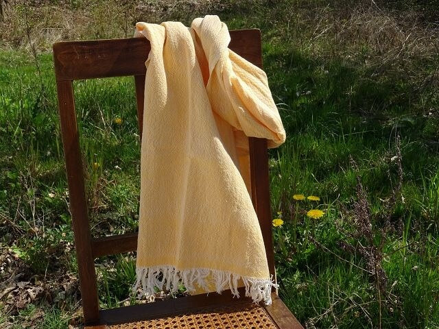 Barrydale Hand Weavers Schal Scarf "Yellow"