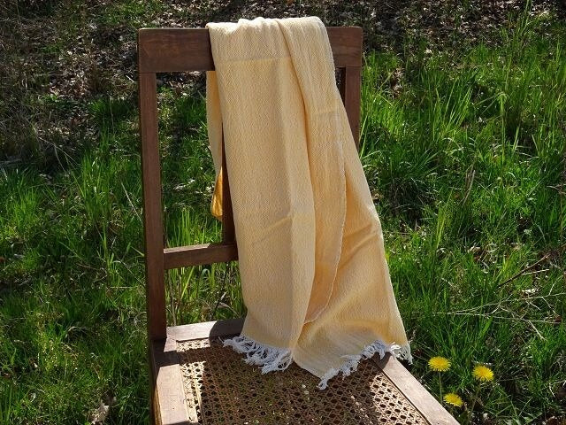 Barrydale Hand Weavers Schal Scarf "Yellow"