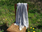 Barrydale Hand Weavers Schal Shawl "Charcoal"