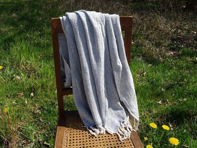 Barrydale Hand Weavers Schal Shawl "Indigo"