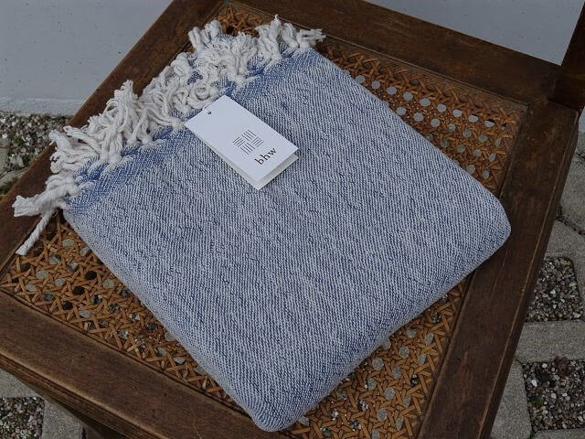 Barrydale Hand Weavers Schal Shawl "Indigo"