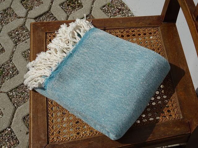 Barrydale Hand Weavers Schal Shawl "Teal"