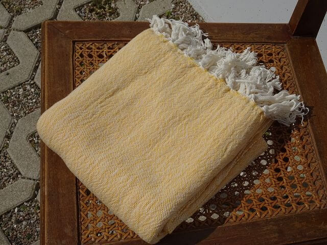 Barrydale Hand Weavers Schal Shawl "Yellow"