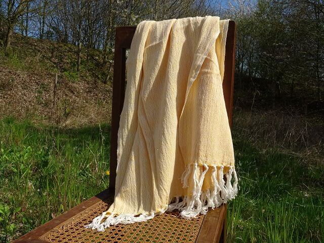 Barrydale Hand Weavers Schal Shawl "Yellow"