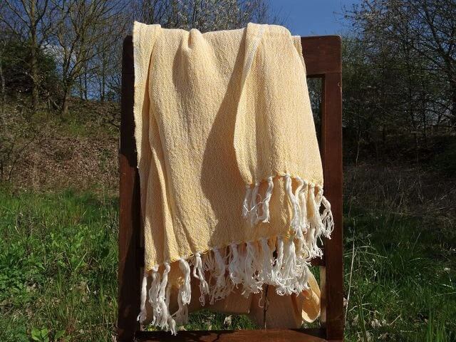 Barrydale Hand Weavers Schal Shawl "Yellow"
