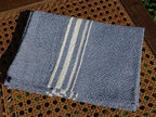 Barrydale Weavers Contemporary Towel Variegated Stripes "Indigo"