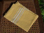 Barrydale Weavers Contemporary Towel Variegated Stripes "Yellow"