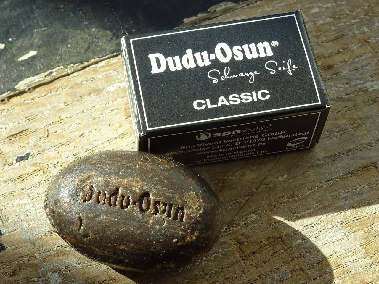 Schwarze Seife Dudu-Osun Classic 25 g mit Parfüm