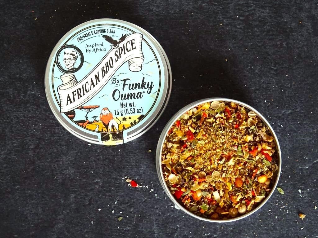 Funky Ouma African BBQ Spice 55 g Travel Tin