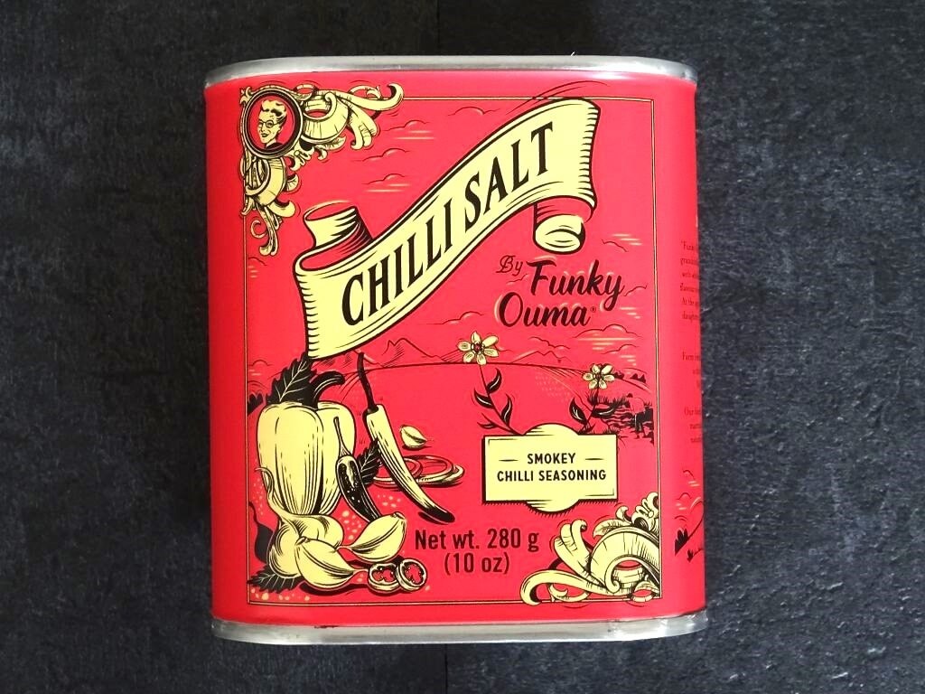 Funky Ouma Chilli Salt Gewürzsalz 280 g Tin