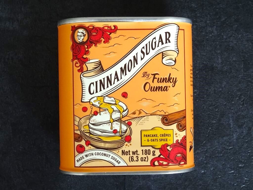 FUNKY OUMA Cinnamon Sugar 180 g Tin