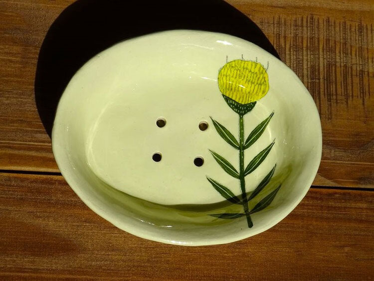 Gemma Orkin Keramik Seifenschale Flower 1