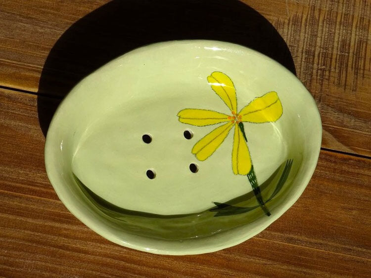 Gemma Orkin Keramik Seifenschale Flower 2