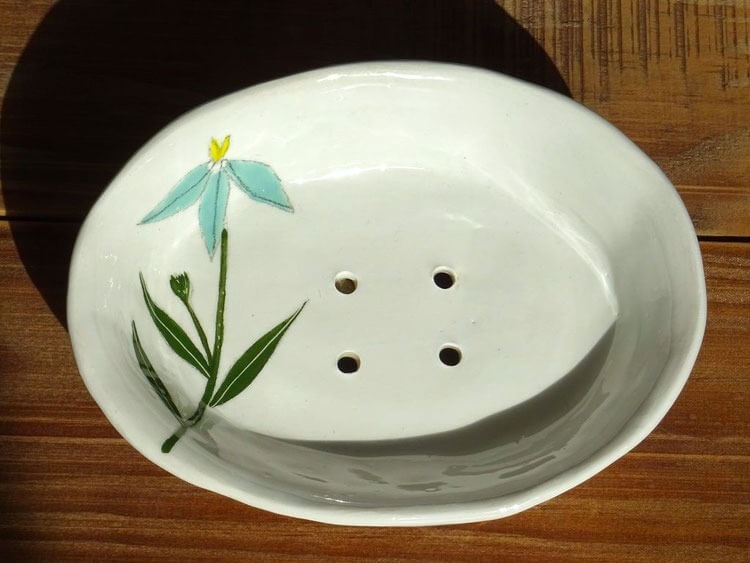Gemma Orkin Keramik Seifenschale Flower 3