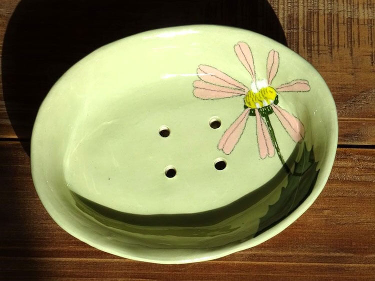 Gemma Orkin Keramik Seifenschale Flower 5