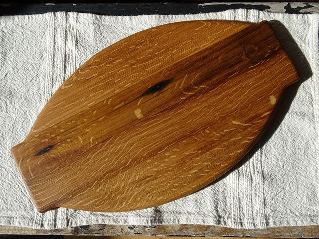 Kiewiet Oval Oak Servierbrett Schneidebrett