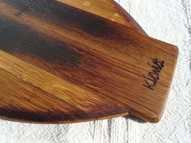 Kiewiet Oval Oak Servierbrett Schneidebrett