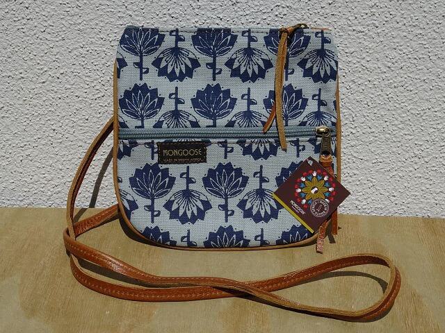 Mongoose Kiki Bag Umhängetasche "Cotton Flower Teal/Mint"