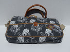 Mongoose Laptop Bag "Sugarbush Protea Cream/Charcoal" handcrafted