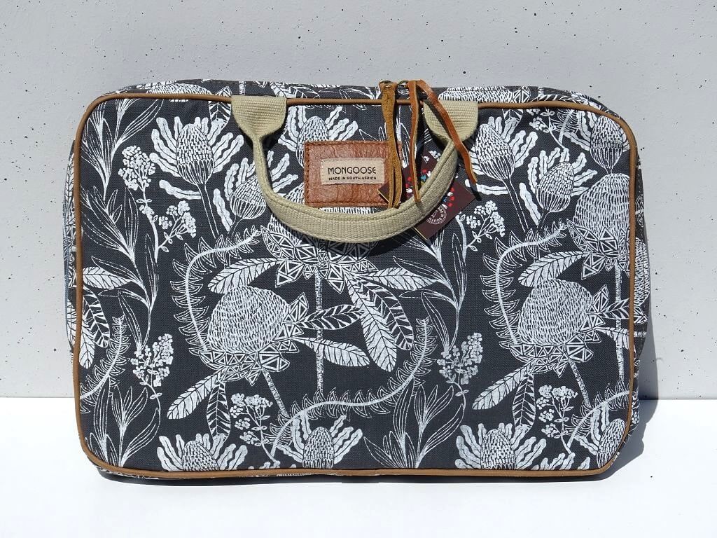 Mongoose Laptop Sleeve "Fynbos Cream/Charcoal"