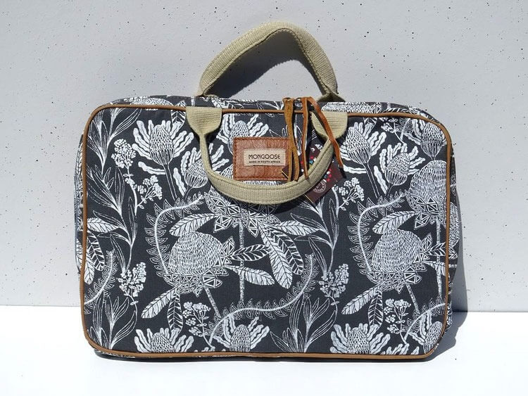 Mongoose Laptop Sleeve "Fynbos Cream/Charcoal"
