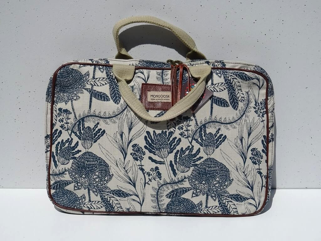 Mongoose Laptop Sleeve "Fynbos Teal/Natural"