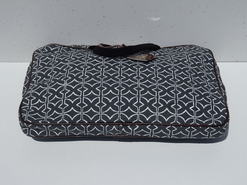 Mongoose Laptop Sleeve "Mudcloth Cream/Charcoal"