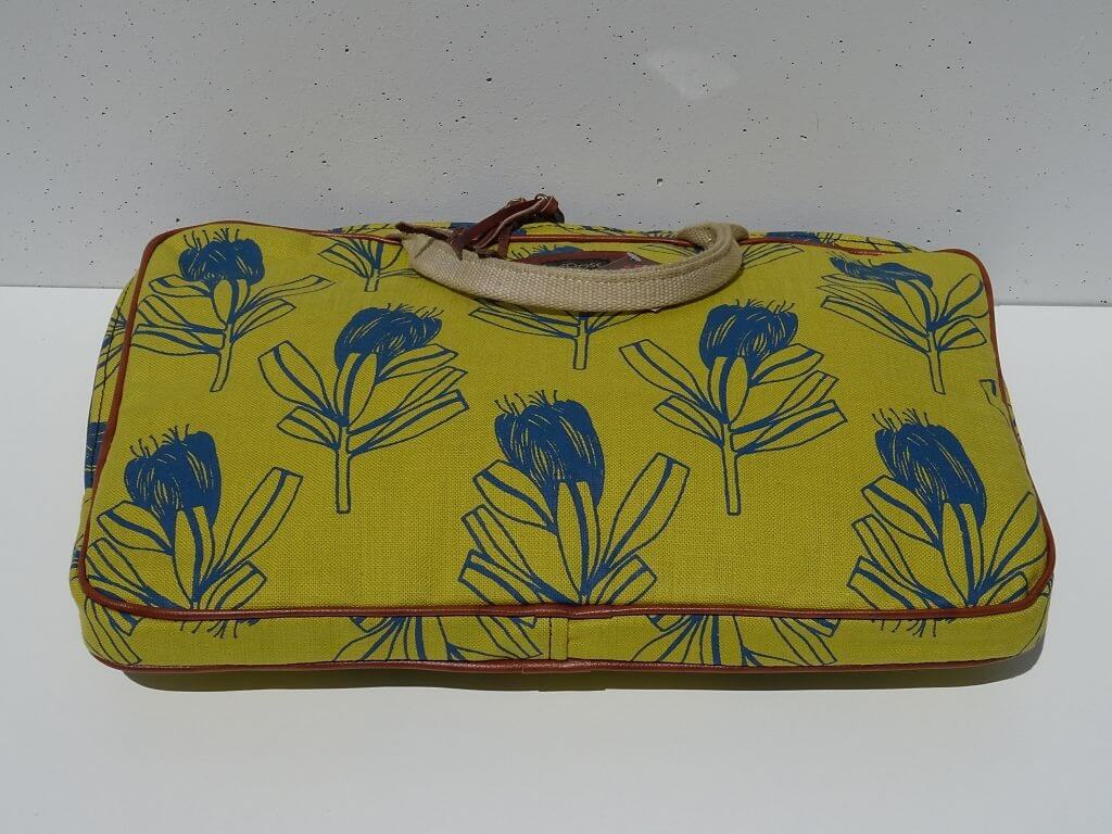 Mongoose Laptop Sleeve "Sugarbush Protea Teal/Mustard"