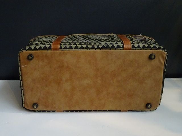 Mongoose Weekend Bag "Diamond Natural/Black" handgefertigt