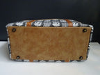 Mongoose Weekend Bag "Pincushion Cream/Charcoal" handcrafted