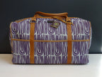 Mongoose Weekend Bag "Seed Grape/Mint" handcrafted