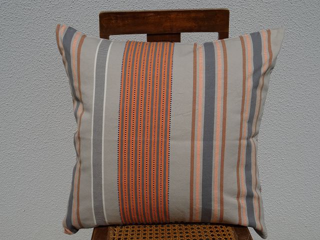 Mungo Sahara Stripe Cushion Cover Kissenhülle "Desert Storm"