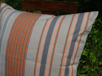 Mungo Sahara Stripe Cushion Cover Kissenhülle 60x60"Desert Storm"