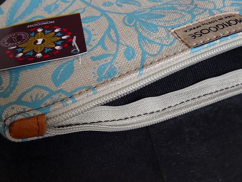 Mongoose Make Up Bag "Lira Aqua/Natural" Kosmetiktasche