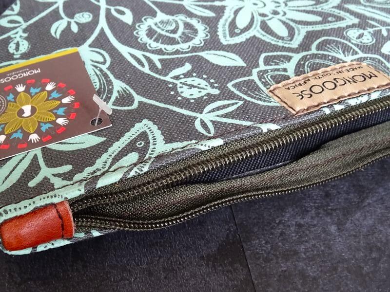 Mongoose Make Up Bag "Lira Mint / Charcoal" Kosmetiktasche