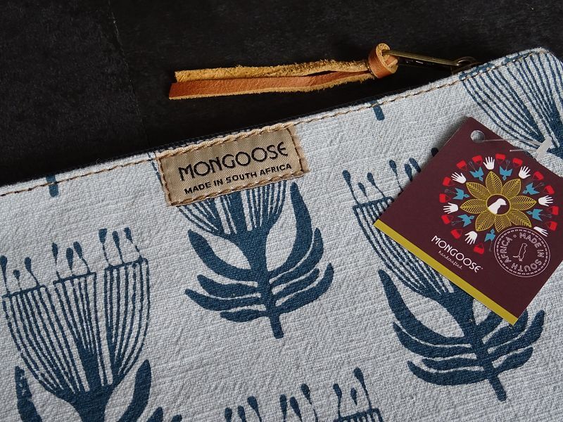 Mongoose Make Up Bag "Pincushion Teal/Mint" Kosmetiktasche